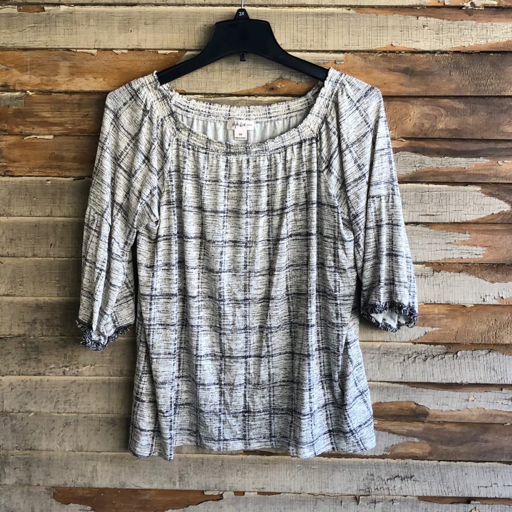 Peasant style top
